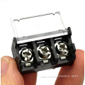 9.5mm Pitch Barrier Terminal Blocks Black 3P